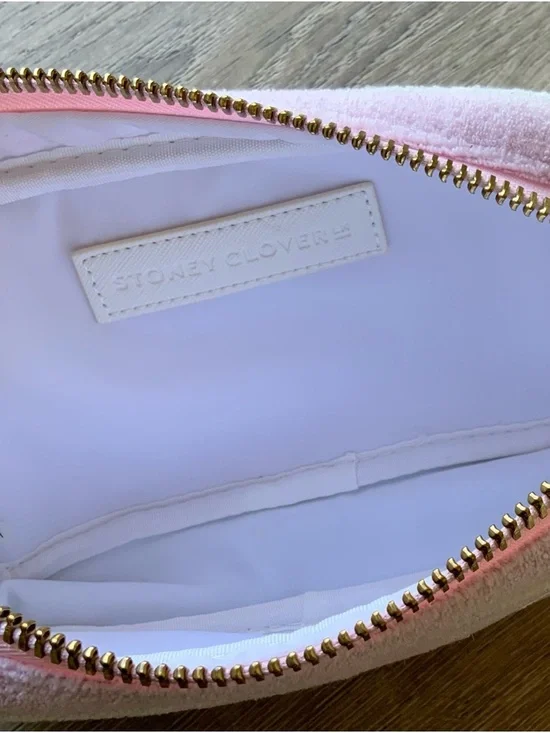 Stoney Clover Lane Terry Cloth Small Pouch w/ Patches OS - Picture 3 of 10